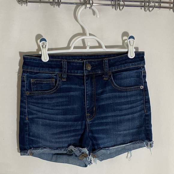 American Eagle Outfitters Pants - American Eagle Denim shorts, Hi-Rise Shortie, size 8 NWOT